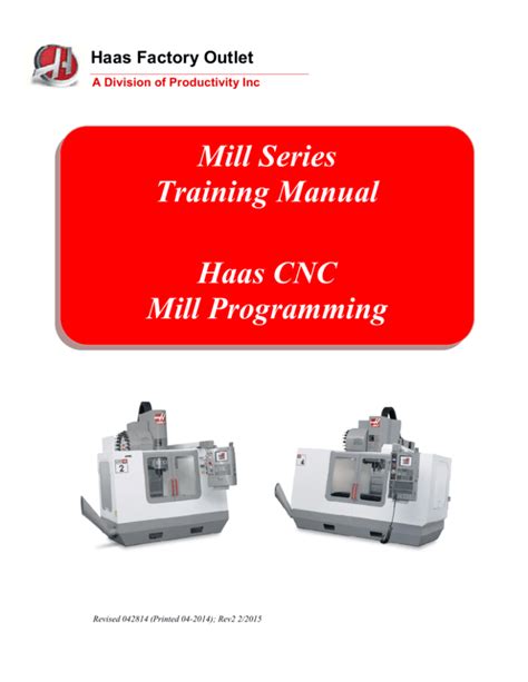 haas cnc machine programming|haas mill programming manual pdf.